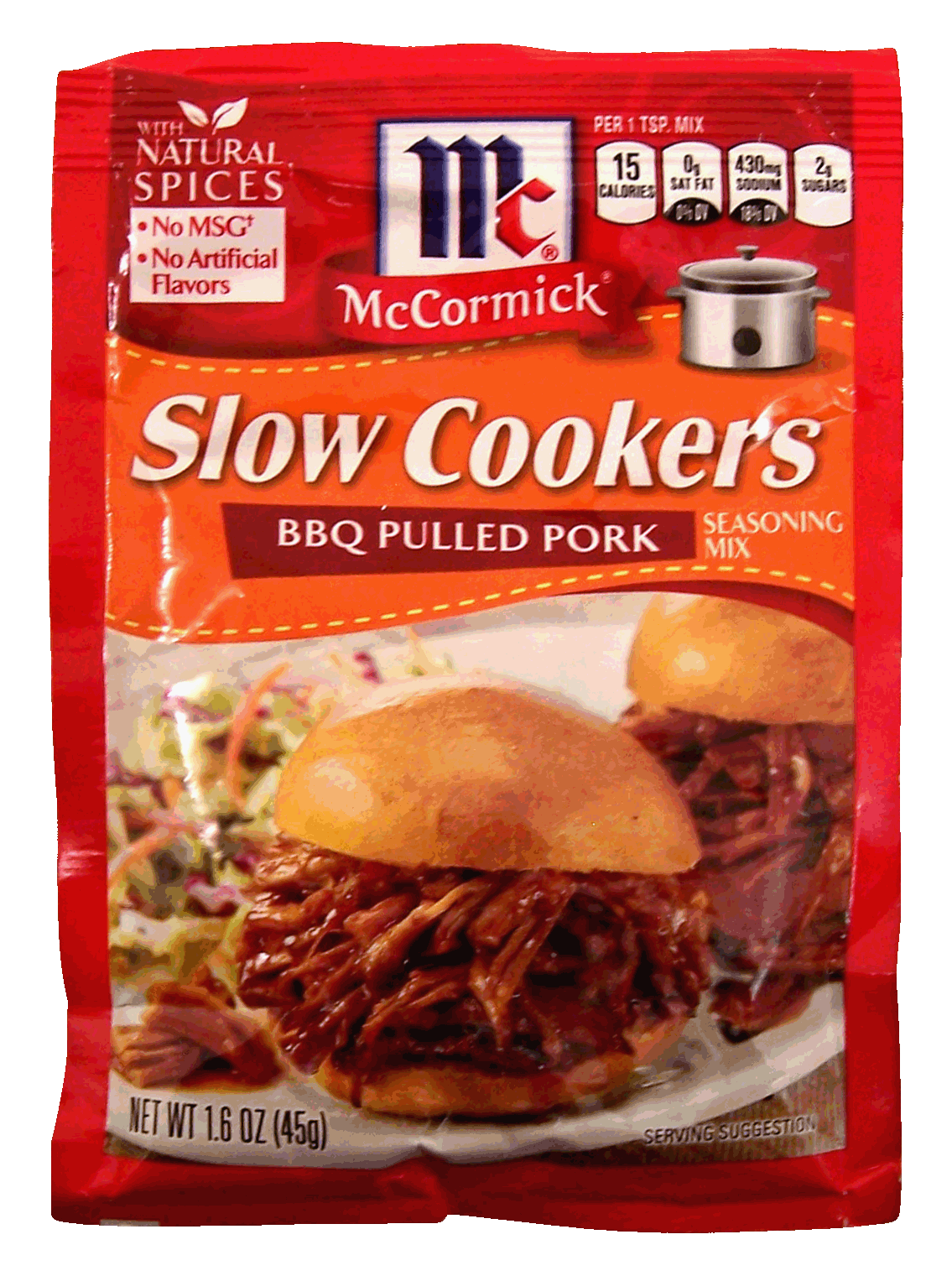 McCormick Seasoning Slow Cookers BBQ Pulled Pork Full-Size Picture